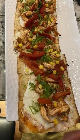 Smoked BBQ Chicken Flat Bread