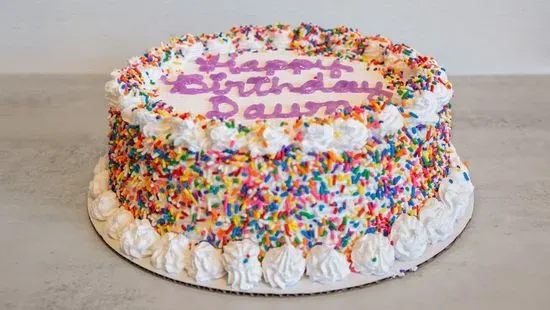 large ICE CREAM CAKE