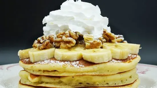 Banana Walnut Pancakes