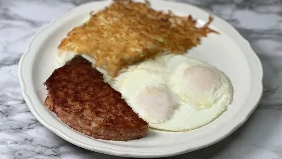 Corned Beef Hash & Eggs