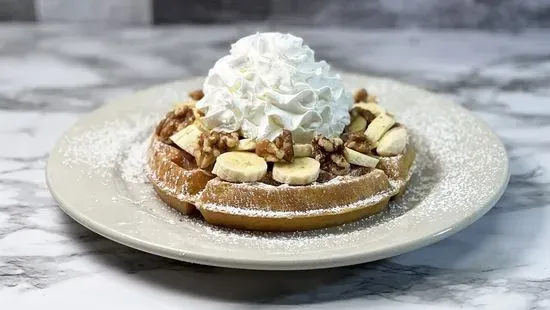 Banana Walnut Waffle