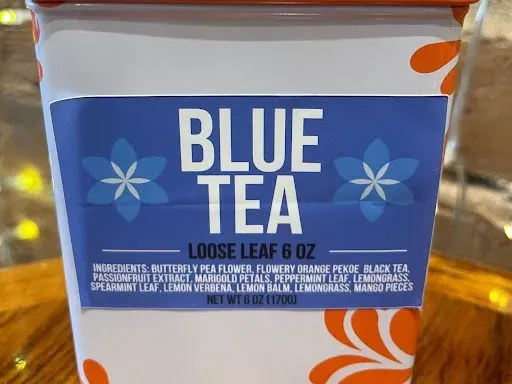Blue Tea- Brewed