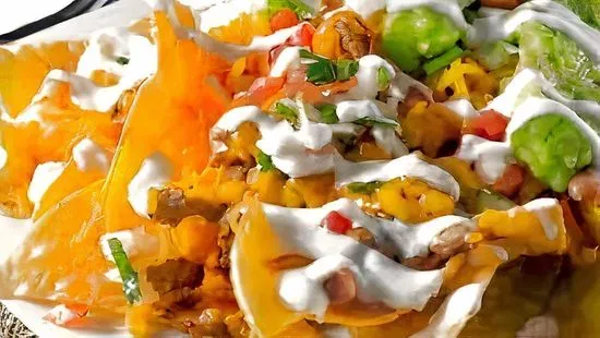 Loaded Chicken Nachos