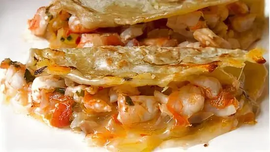 Shrimp & Cheese Tacos