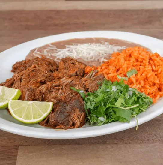 Birria de Res Plate 