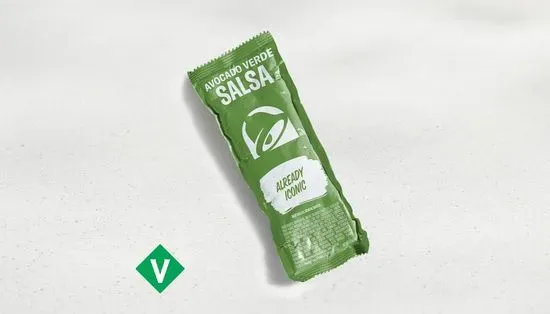 Avocado Verde Salsa Sauce Packet