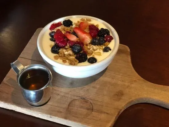 Local Organic Yogurt, Granola & Berries