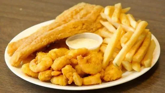 Combination (Fish & Shrimp) Plate