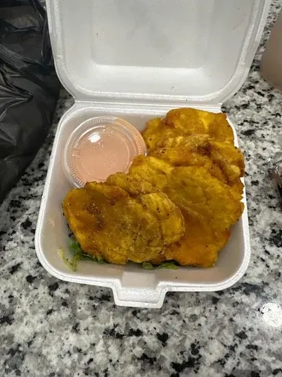 Fried Plantain (tostones)