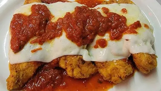 Chicken Fingers Parmigiana 