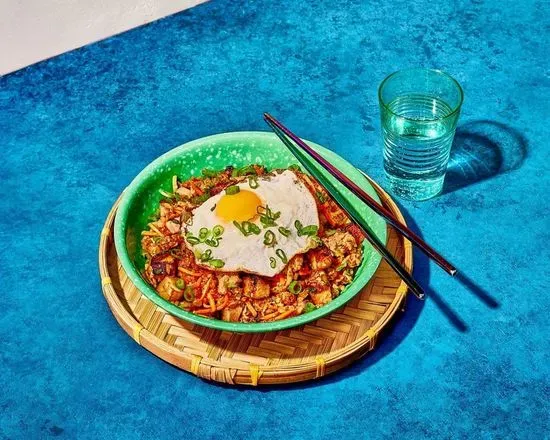 Spicy Pork Belly Fried Rice