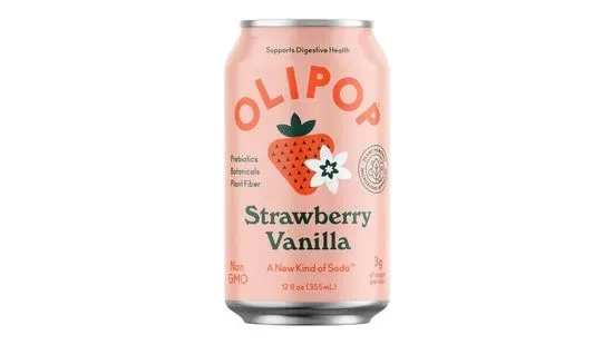 Olipop Strawberry Vanilla