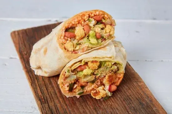 Roasted Cauliflower Burrito