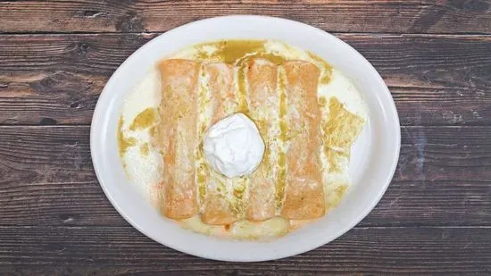 " Enchiladas Verdes "