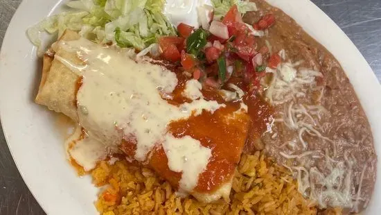 Lunch Chimichanga