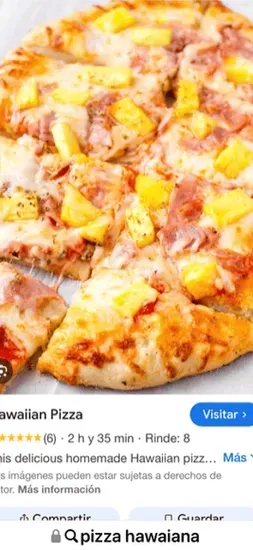 Pizza Hawaiana / Hawaiian Pizza