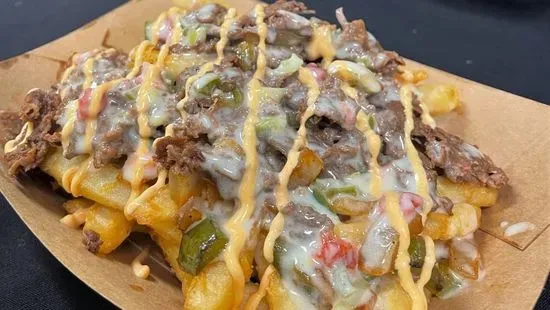 Philly Steak Loaded Fries