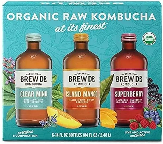 ORGANIC KOMBUCHAS