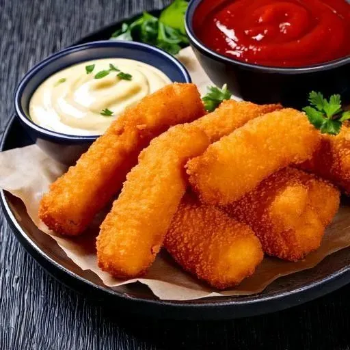 Fried Mozzarella Sticks