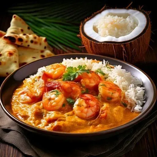 Shrimp Coconut Korma