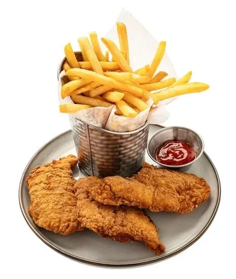 Chicken Tenders w/fries