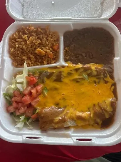 5. Chicken or Beef Enchiladas