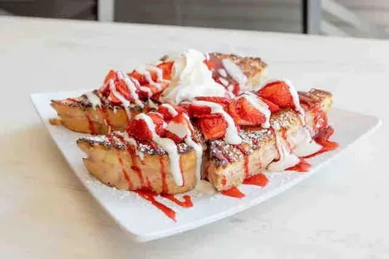 Stuffed Strawberry French Toast