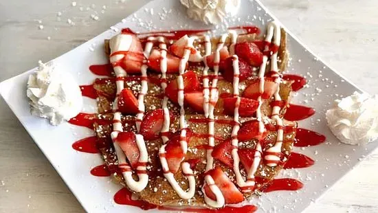 Strawberry Cheesecake Crepes