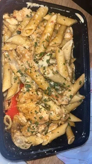 Spicy Azz Chicken Rasta Pasta