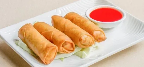 Vegetarian Spring Roll (4)