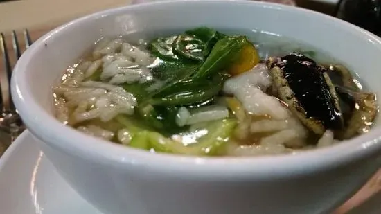 Three Flavor Sizzling Rice Soup