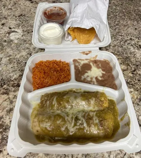 Enchiladas Verdes 