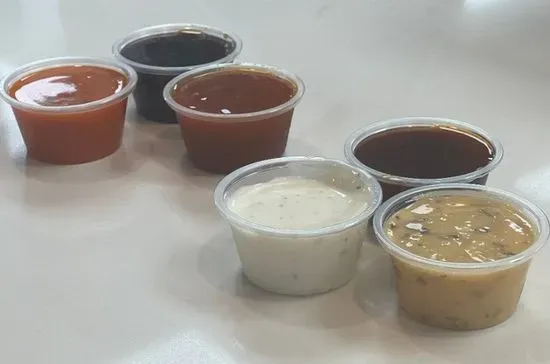 Flight of 6 Sauces