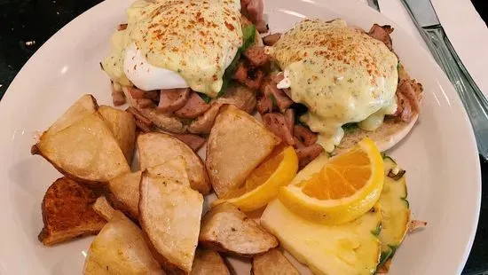 Chicken Apple Sausage Benedict