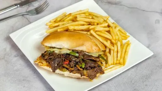 Bulgogi Cheese Steak Sandwich