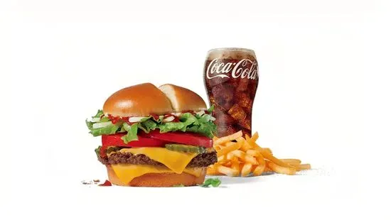 Large Jumbo Jack® Cheeseburger Combo