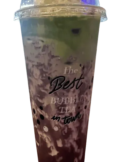 Matcha Ube Latte