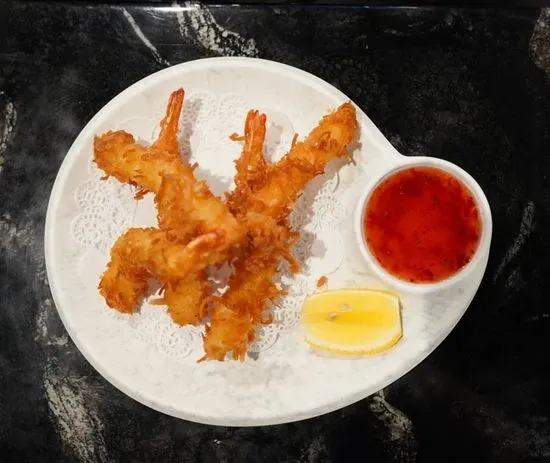 Coconut Shrimp Tempura