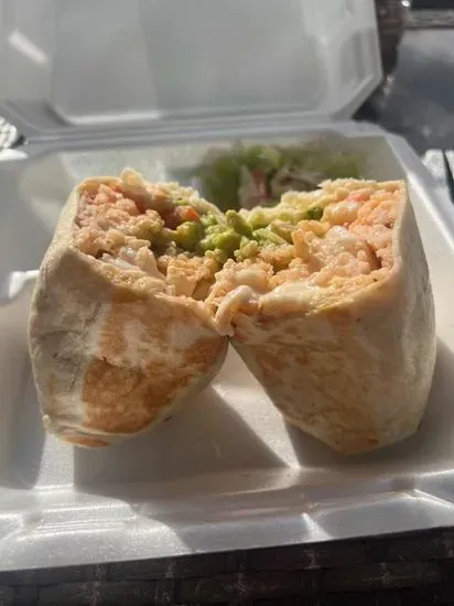 Burrito de Camarones / Burrito with Shrimp