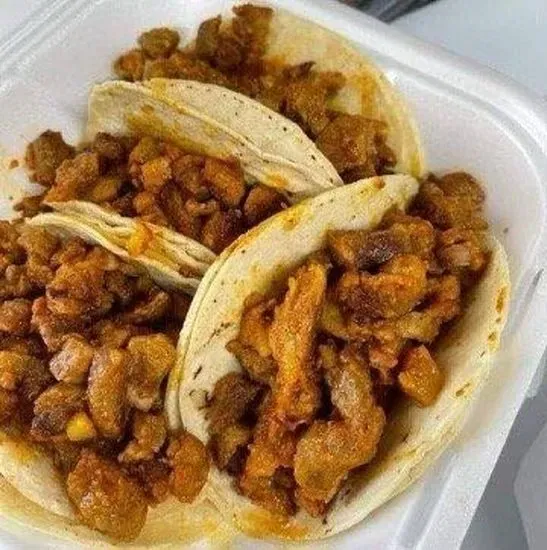 Tacos de Camarones (Tortillas de Mais) / Shrimp Tacos (Corn Tortilla) 