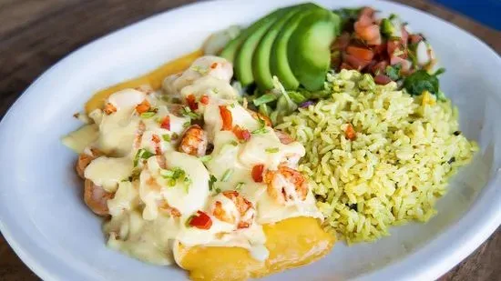 Seafood Enchilada Dinner