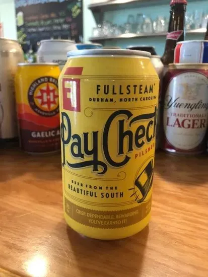 Fullsteam Paycheck Pilsner