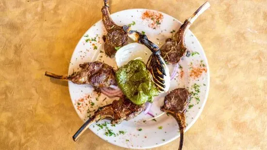 Broiled Rack of Lamb