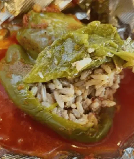 Meat Stuffed Bell Pepper (1)