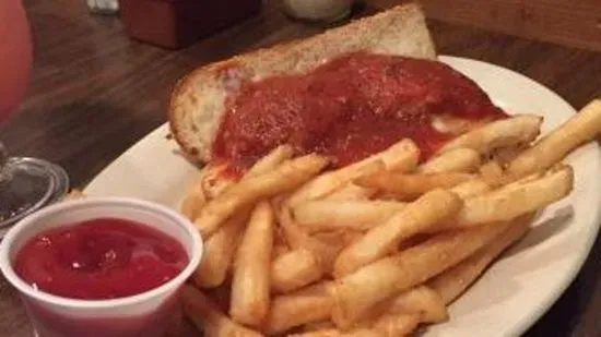 Chicken Parmesan Hot Sub Sandwich