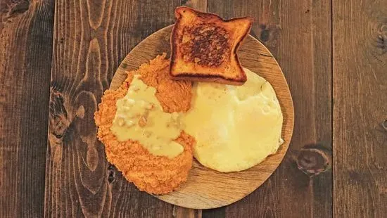 Chicken Fried Chicken and Eggs