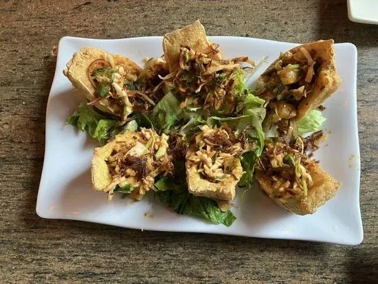 Fried Burmese Tofu