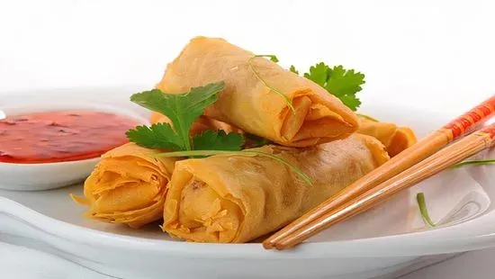 5. Spring Rolls (6)春卷