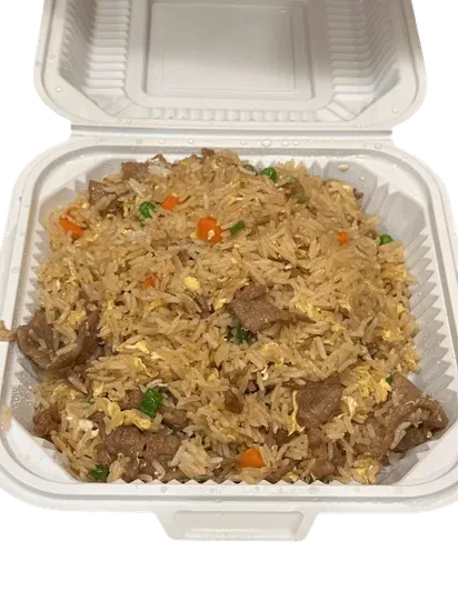 2. Beef fried Rice牛肉炒饭