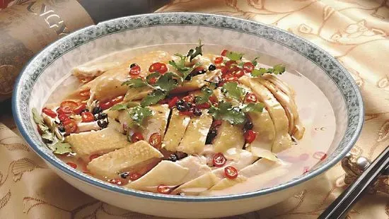 3. Sliced chicken with Green pepper藤椒鸡